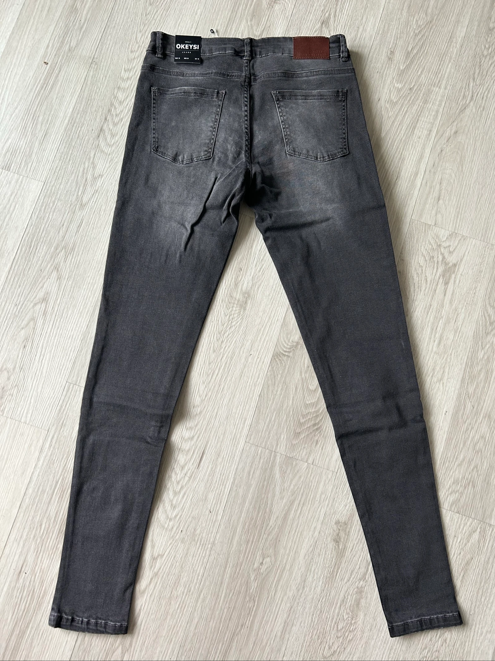 Jeans skinny preto em algodão tamanho 36/38 – photo 4
